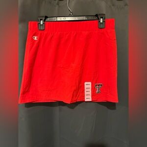 Champion Skort with Texas Tech Raiders Logo